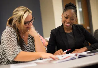 image of social work students collaborating